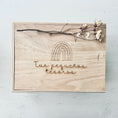 Cargar la imagen en la vista de la galería, Caja de madera grande vacía para regalo