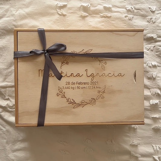Kit caja para guardar recuerdos de los hijos