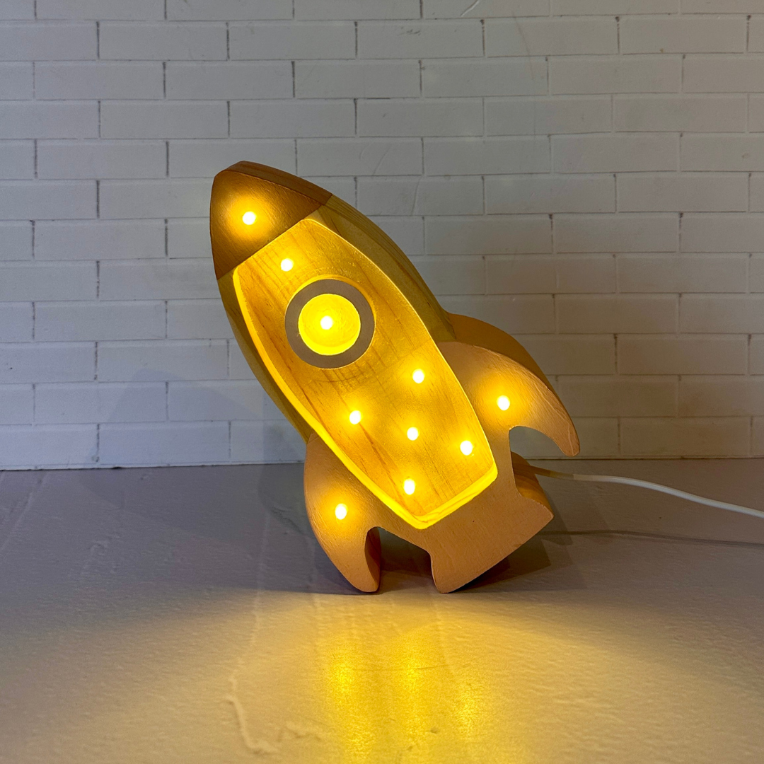 Lámpara Infantil Cohete – Pre-Lanzamiento Exclusivo Tänka Kids