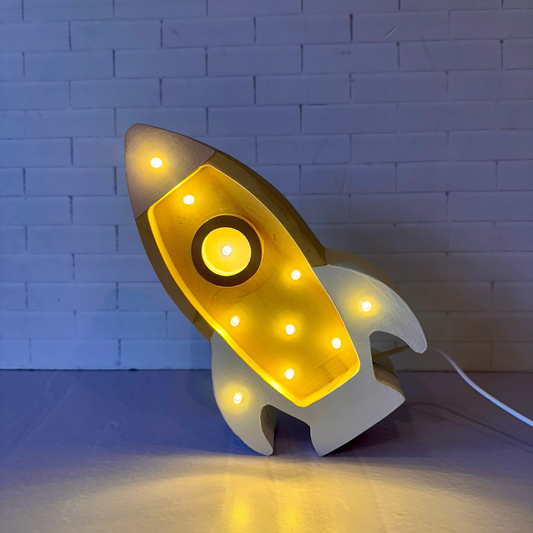 Lámpara Infantil Cohete – DESCUENTO Lanzamiento Exclusivo Tänka Kids