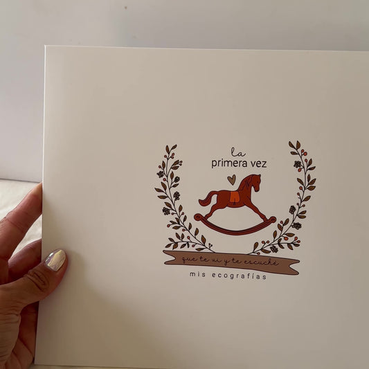 Carpeta para guardar ecografías y dibujos